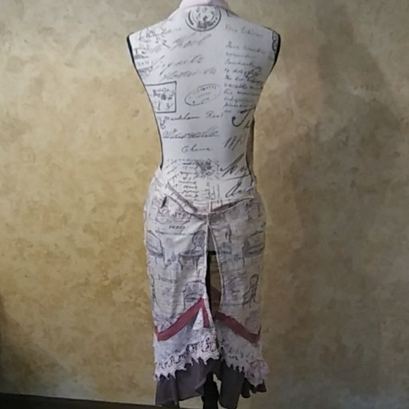 Hippie Lovenlights original creation Vintage Apron - Picture 3 of 4